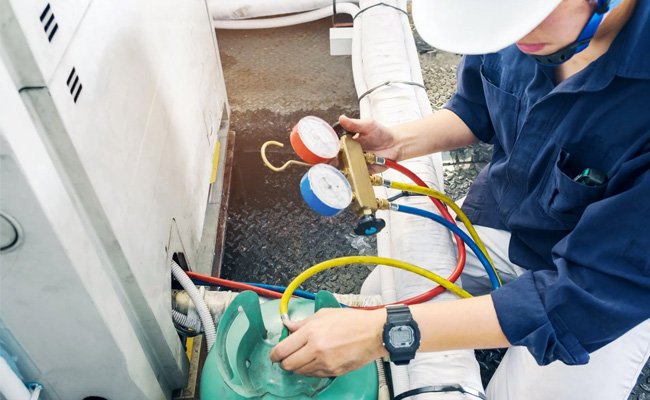 AC Leak Detection and Repair in Muscat